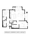 Gabella at Parkside Apartments in Apple Valley, MN Two Bedroom Two Bathroom Floor Plan